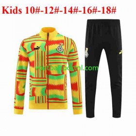 Ghana Kind Geel Trainingsjack Pak 2023-24